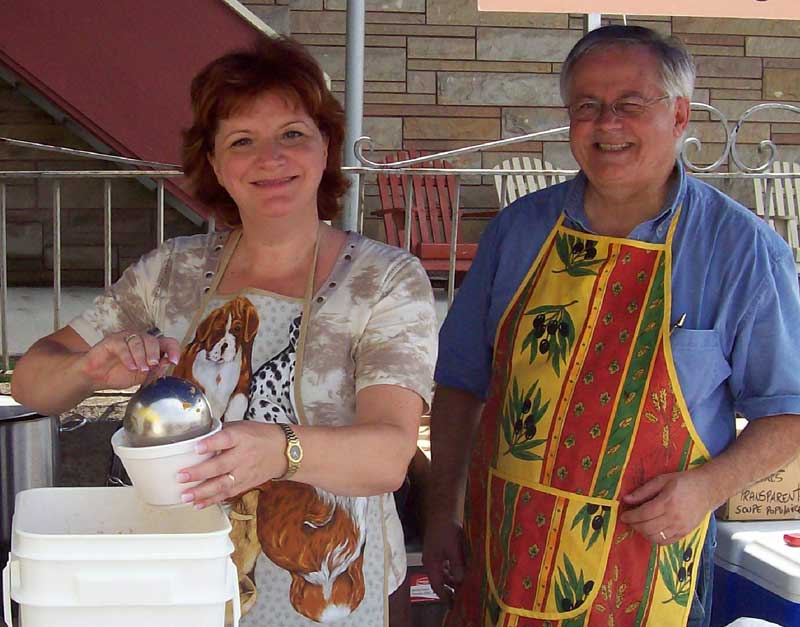 Moisson a offert beaucoup de soupe au Grand Marché