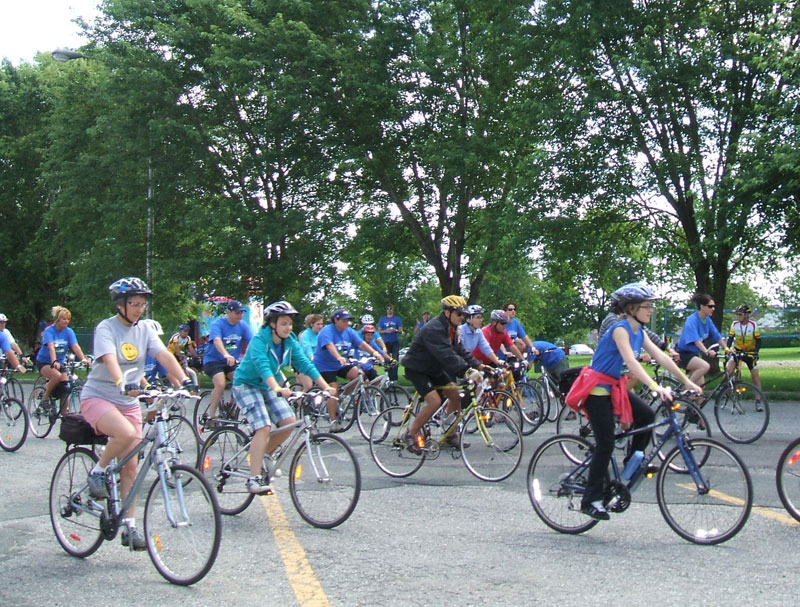 300 participants à la randonnée cycliste et pédestre pour la prévention du suicide