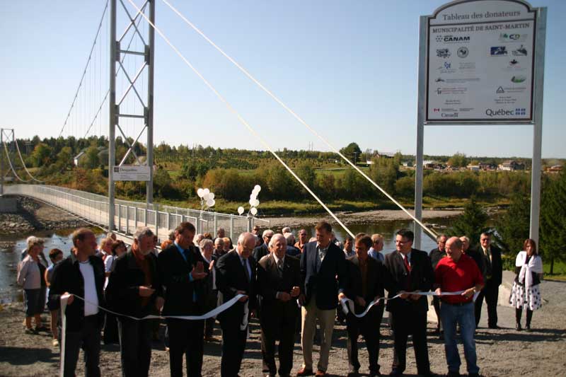 Saint-Martin inaugure sa passerelle longuement désirée