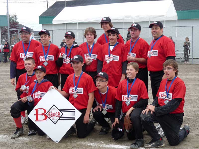 Saint-Georges récolte l’argent au Championnat provincial de baseball