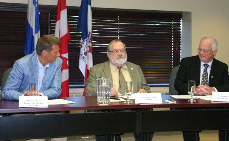 Une subvention de 2,8 M$ à Saint-Georges pour réaliser des travaux d’infrastructures