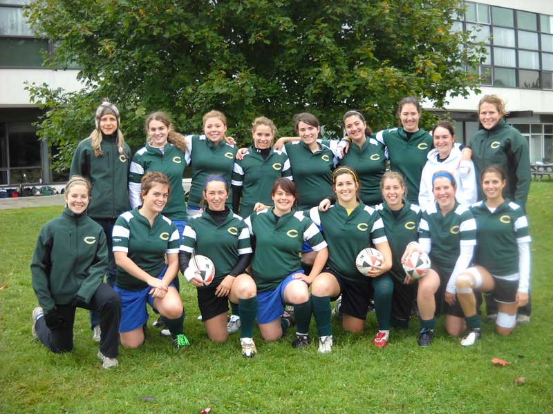 Une occasion rarissime de voir l’équipe féminine de rugby du Cégep à l’oeuvre