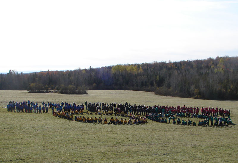 Des jeunes vivent l’esprit des olympiques à Sainte-Clotilde
