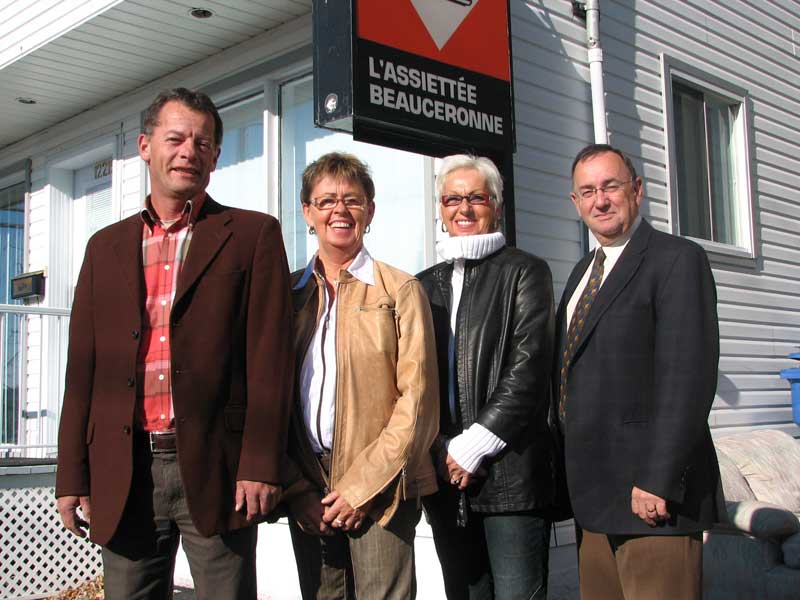 La Caisse Desjardins de Saint-Georges redonne à l’Assiettée beauceronne