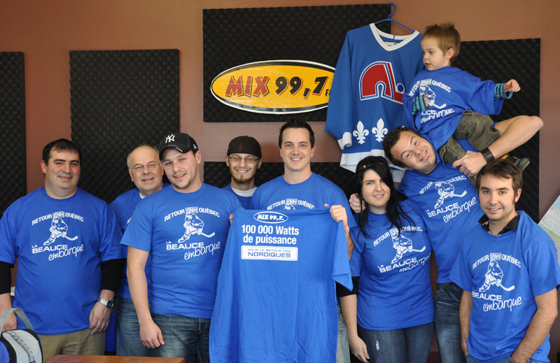 La Beauce croit au retour des Nordiques