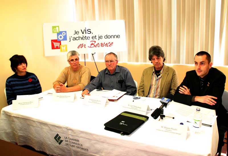Une campagne audacieuse pour promouvoir le don et l’achat local en Beauce