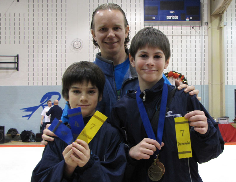 Les gymnastes masculins du Club Voltige se démarquent à Sainte-Julie