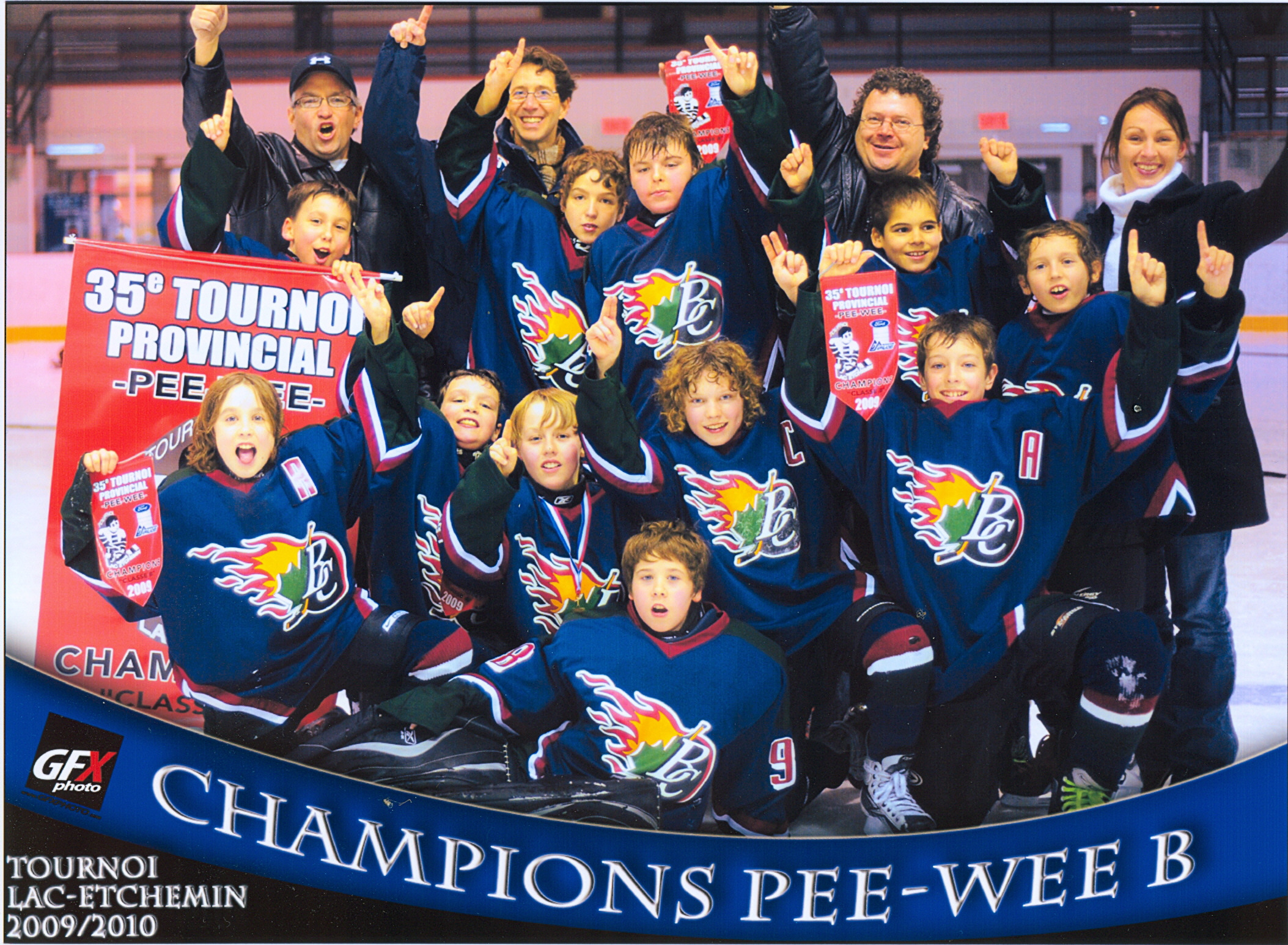 Beauce-Centre remporte le tournoi Pee-Wee dans la catégorie B