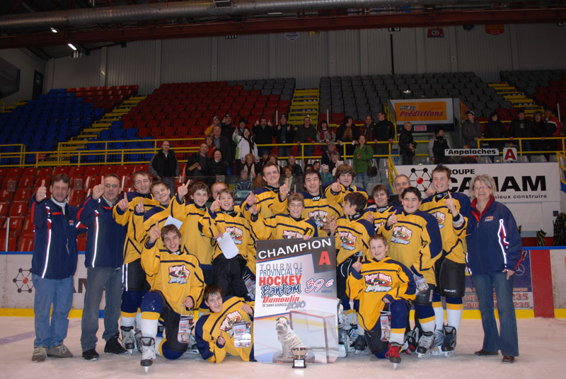 Les Appalaches et Varennes sortent vainqueurs du Tournoi bantam de Saint-Georges