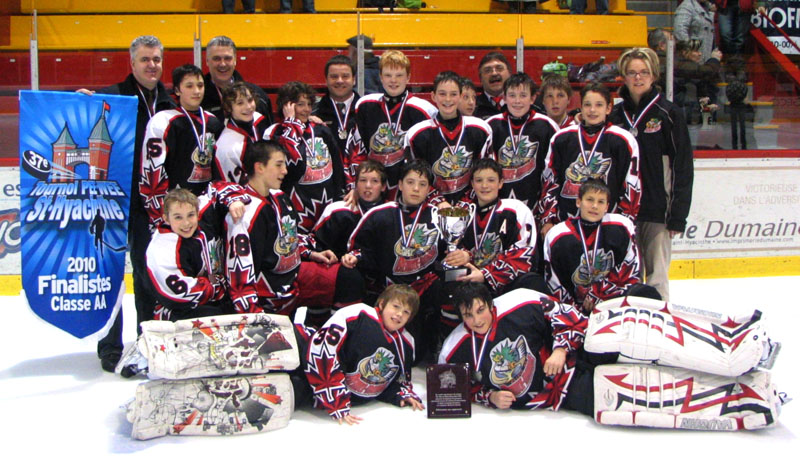 Les Élites pee-wee AA remportent la médaille d'argent à Saint-Hyacinthe