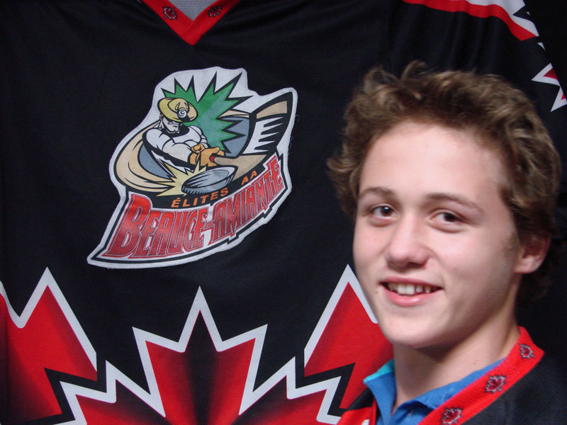 Tommy Veilleux sélectionné par Équipe Québec des moins de 15 ans