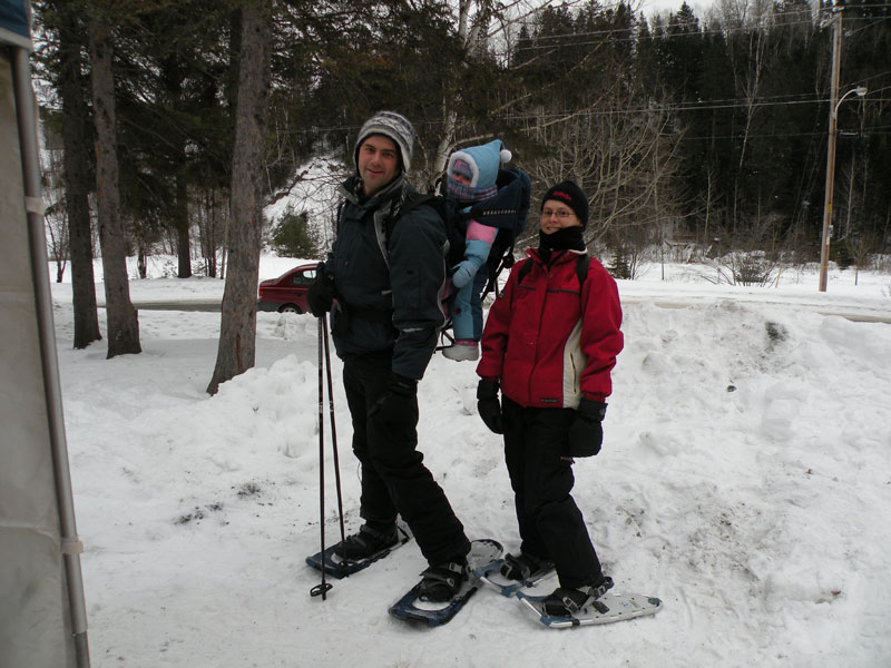 L’Hiver en fête débute avec une randonnée en raquettes