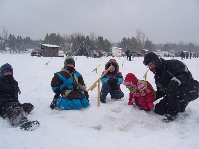 Une réussite pour le premier tournoi du Festival de pêche blanche