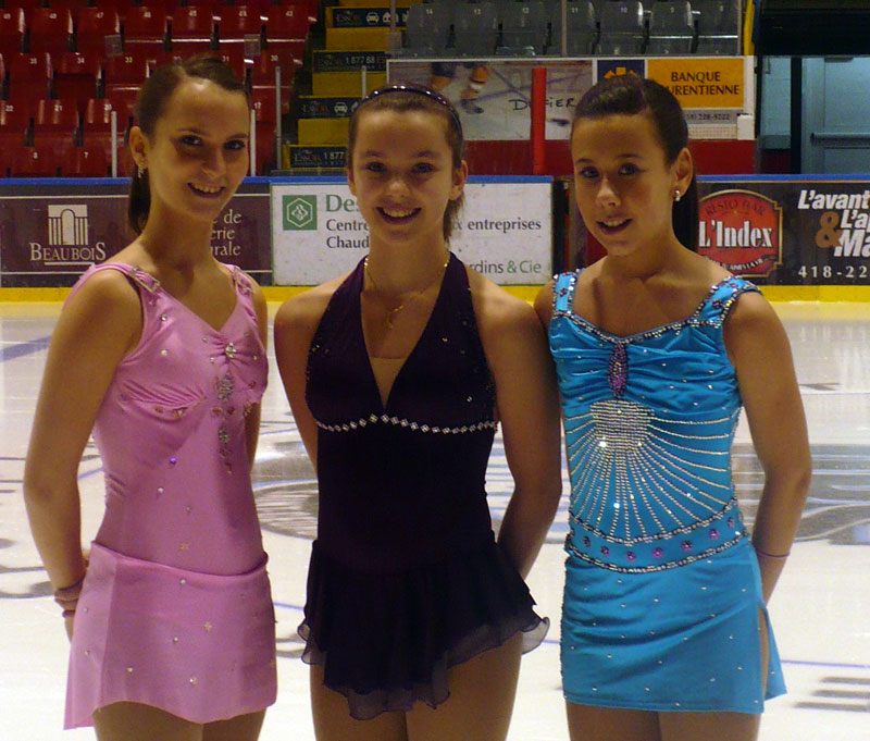 Des médailles pour le club de patinage de Saint-Georges