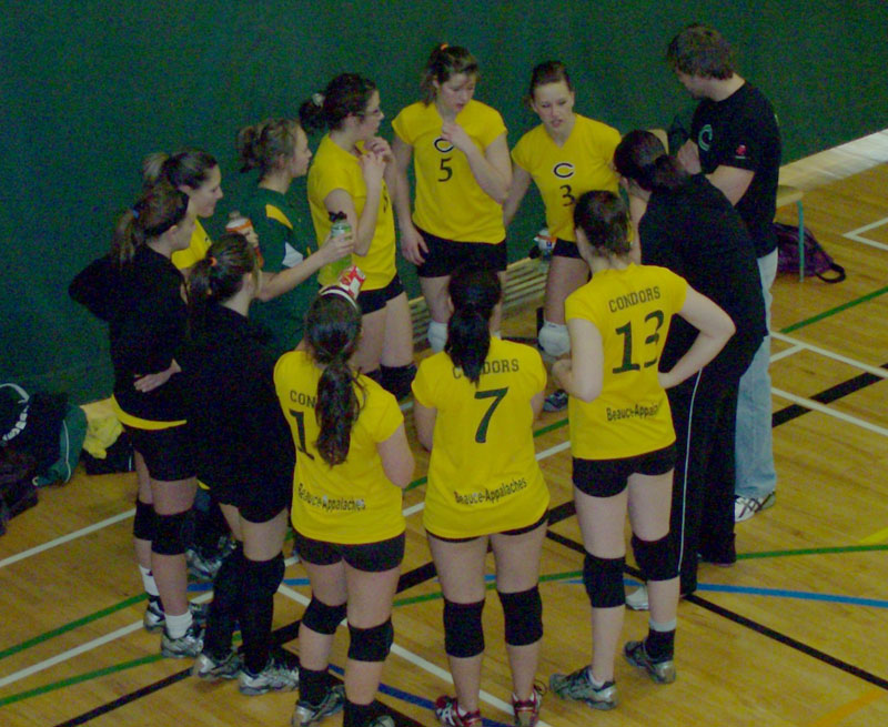 L’équipe féminine de volleyball aura sa chance d’accéder au championnat