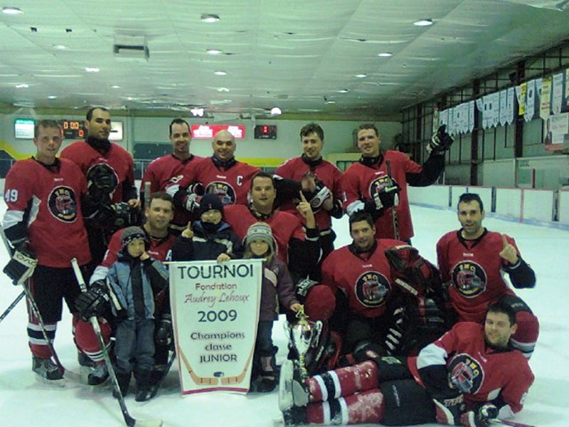 Un tournoi de hockey pour la Fondation Audrey Lehoux