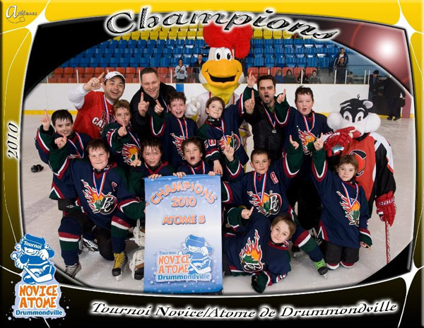 L'Atome B de Beauce-Centre remporte le tournoi Novice-Atome de Drummondville