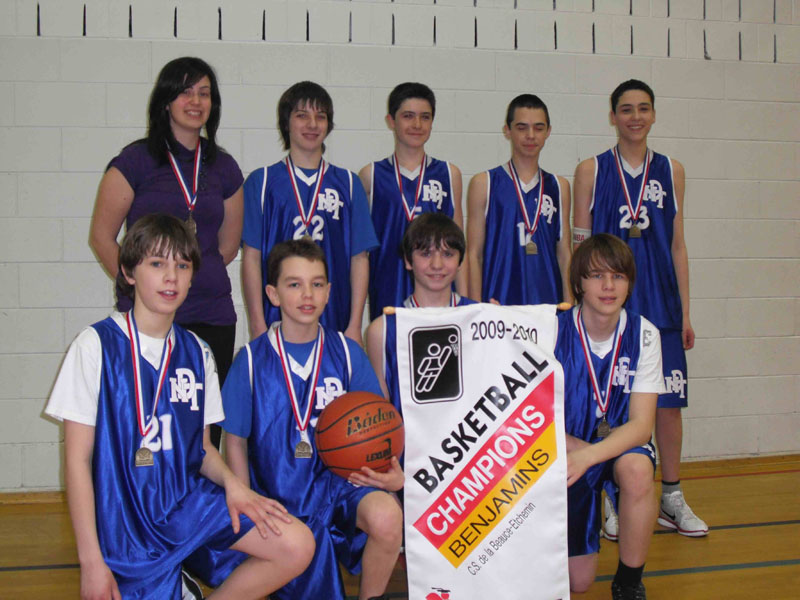 Notre-Dame-de-la-Trinité domine le tournoi de basketball