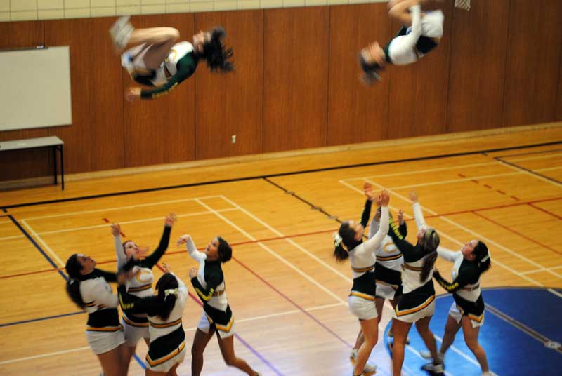 Des cheerleaders en or au Cégep Beauce-Appalaches