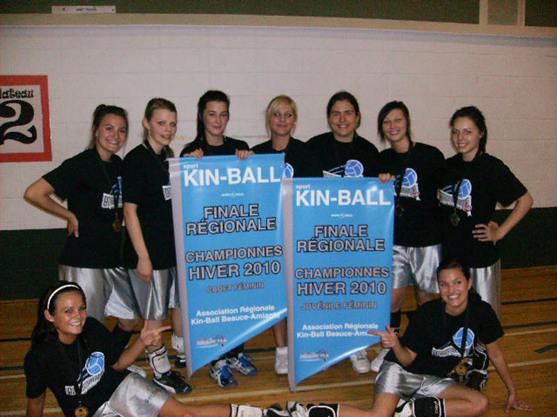 Cinq formations beauceronnes à la grande finale provinciale de kinball