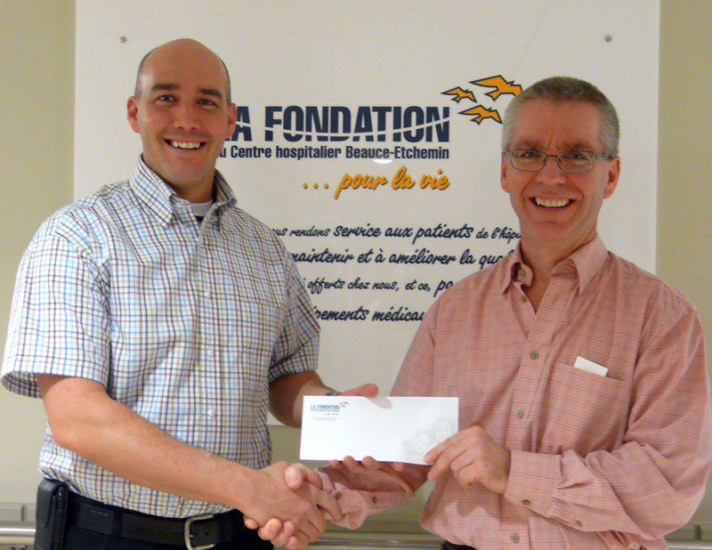 Deux beaux dons pour la Fondation du CHBE