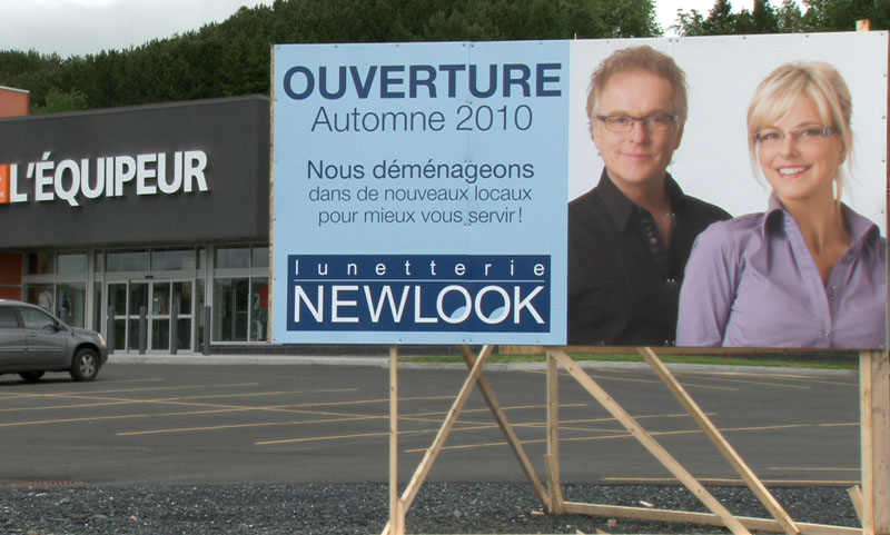 Lunetterie Newlook investira 500 000 $ pour se relocaliser sur le boulevard Lacroix