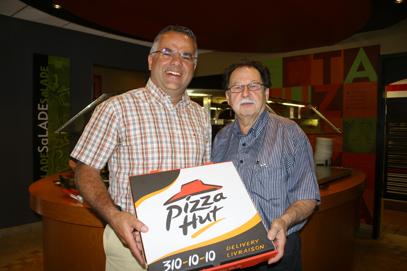 Une association gagnante pour la collectivité entre Pizza Hut et Richelieu