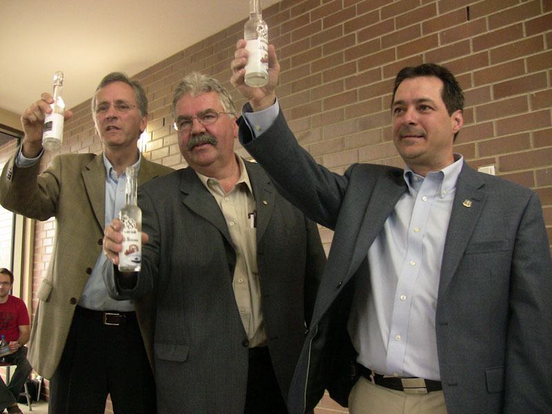 Inauguration de la nouvelle usine d’eau potable de Sainte-Marie