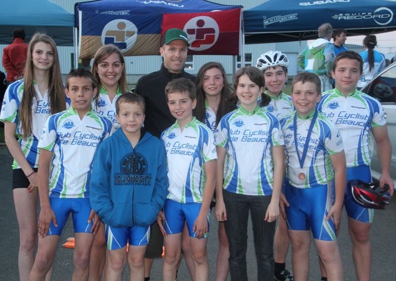 Les jeunes du Club cycliste de Beauce ont bien fait à Donnacona et Saint-Rédempteur