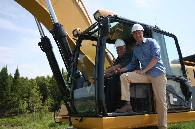 Les travaux de la 73 lancés en grandes pompes à Saint-Georges
