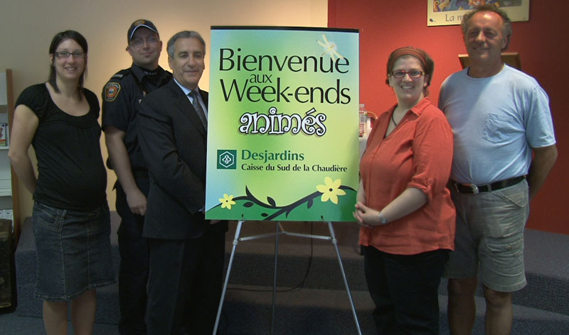 Beauceville se prépare aux Week-ends animés Desjardins