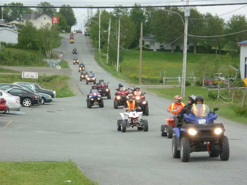 Une randonnée pour la formation d’East-Broughton de la LHBBF