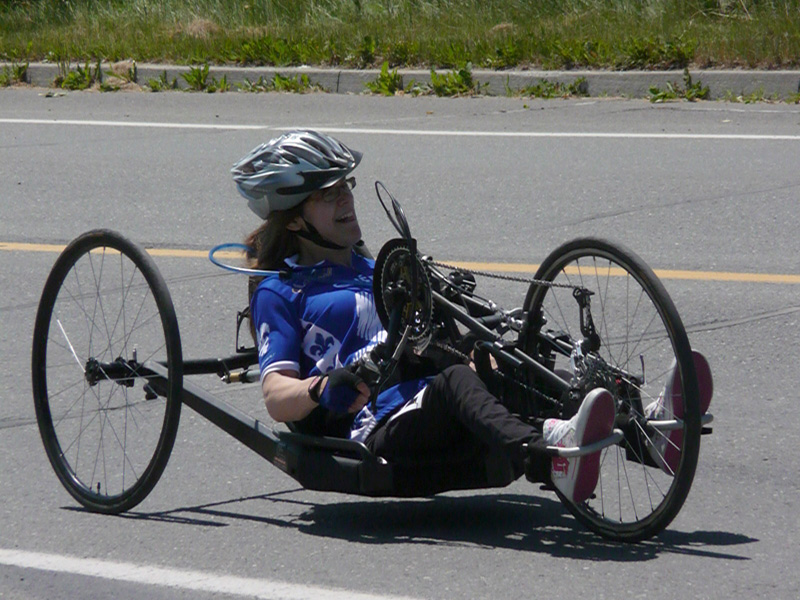 La crème des paracyclistes canadiens à Saint-Georges