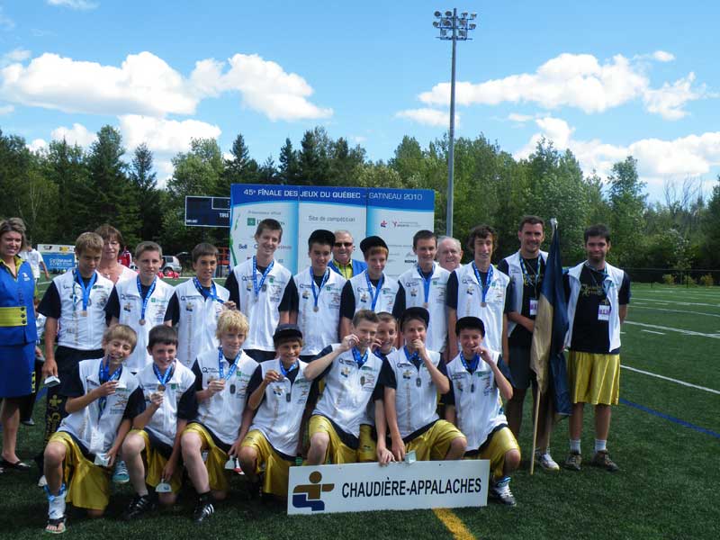 Chaudière-Appalaches termine 13e rang aux Jeux du Québec