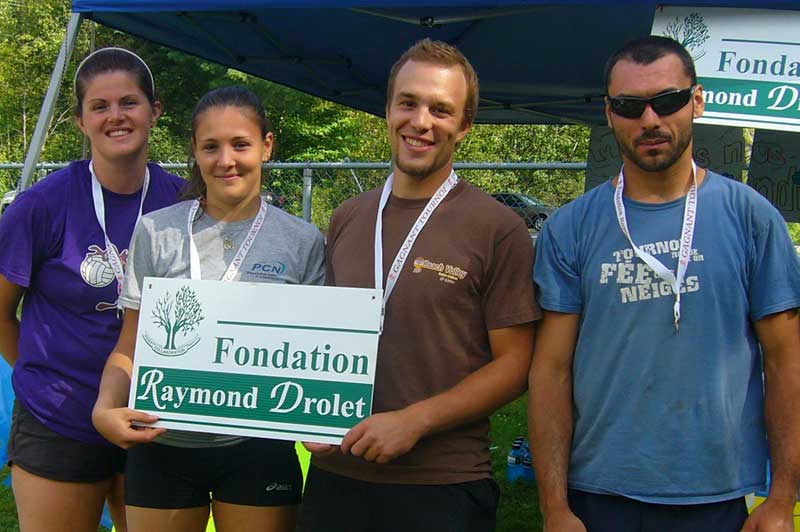 Une première satisfaisante pour le tournoi de volleyball de la Fondation Raymond-Drolet