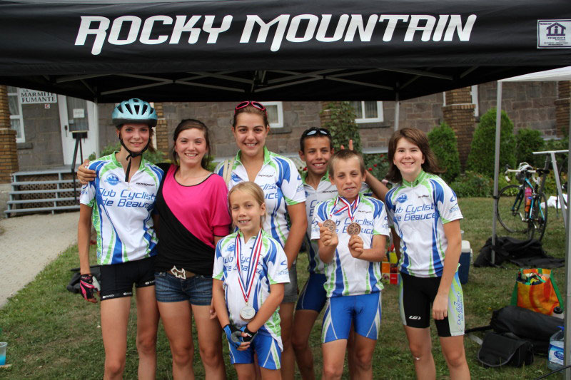 Le Club cycliste de Beauce ramène quelques médailles du Championnat québécois sur route à Alma