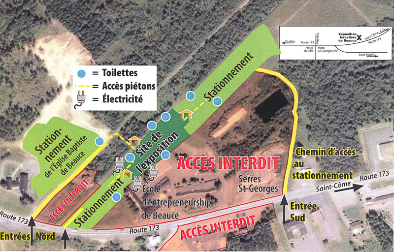 8e Expo forestière de Beauce: la circulation sera grandement améliorée