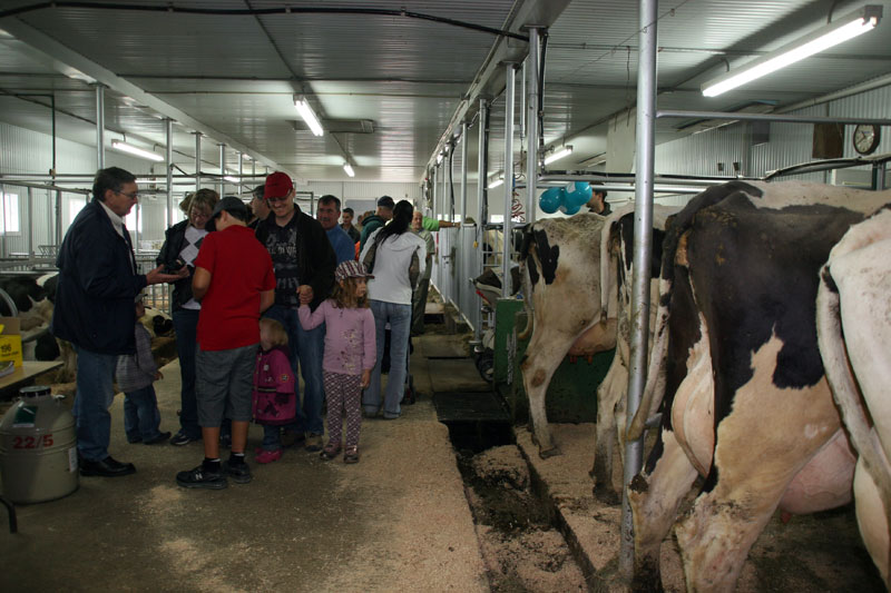 Deux fois plus de visiteurs que prévu à la ferme Réal Roy et fils inc.
