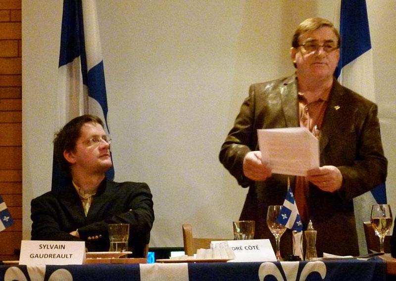 Sylvain Gaudreault de passage en Beauce pour parler énergie et souveraineté