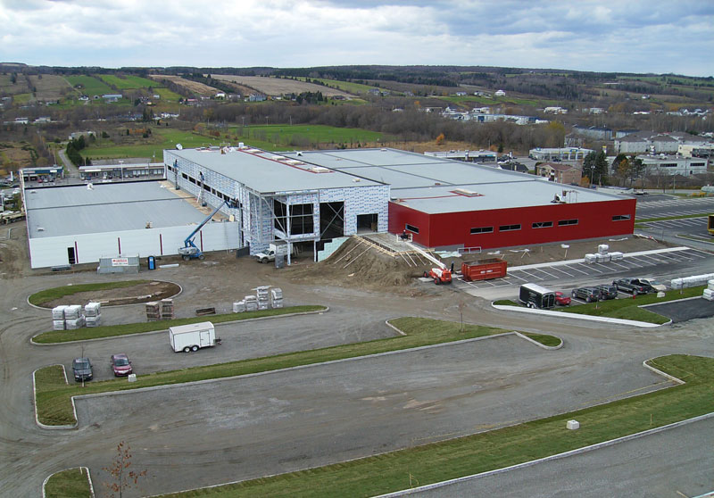 Le chantier du complexe sportif Sainte-Marie progresse bien