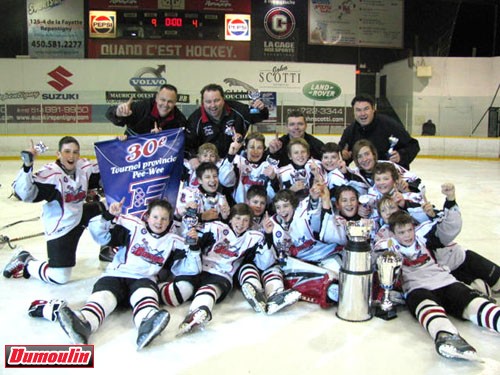 Quatre formations de la Beauce au Tournoi international de hockey pee-wee de Québec