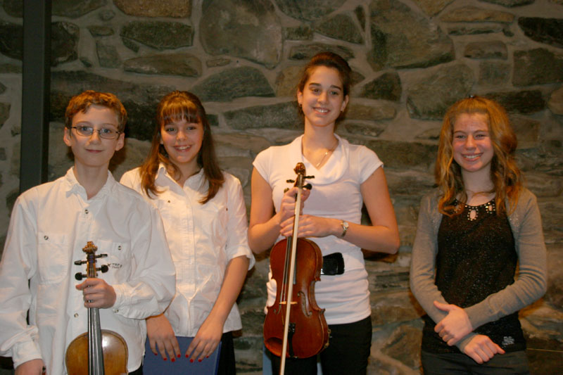 Concert Piano et Violons : Les jeunes fêtent Noël à leur façon