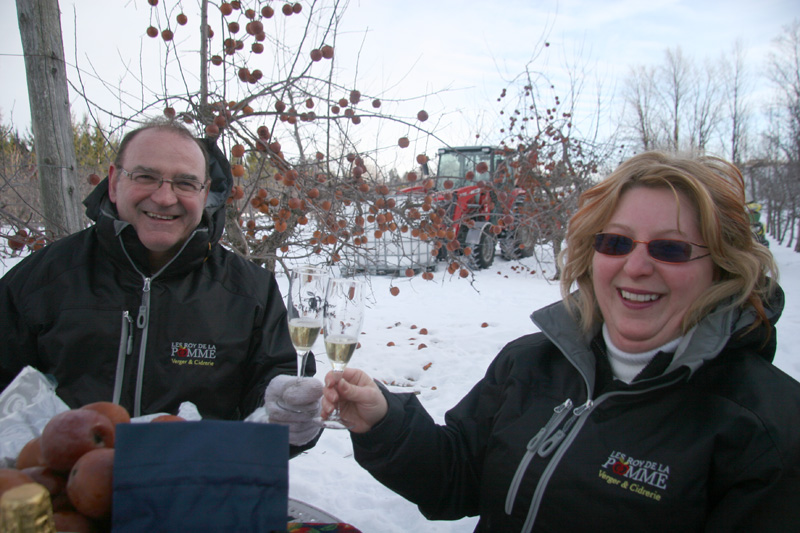 Une bonne récolte hivernale pour les Roy de la Pomme