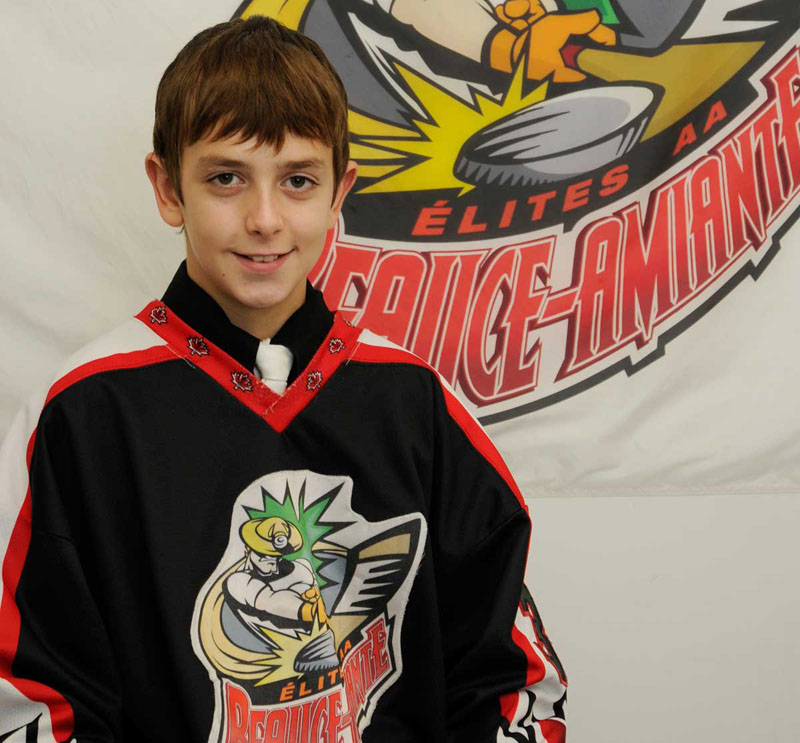 Les Élites de Beauce-Amiante Pee-Wee AA amorce l'année 2011 en lion
