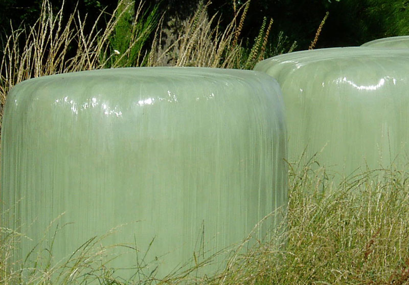 Une vingtaine de tonnes de plastiques d’ensilage récupéré en 2010 par Saint-Georges