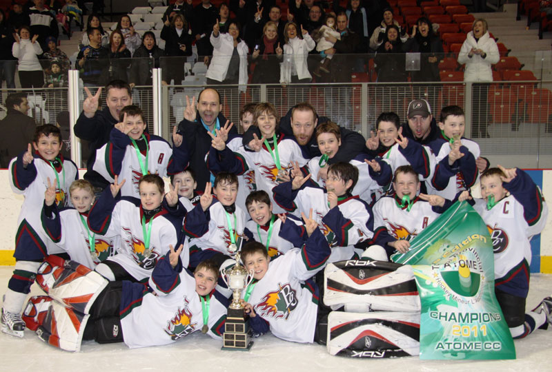Le hockey mineur de Beauce-Centre a du succès en 2011