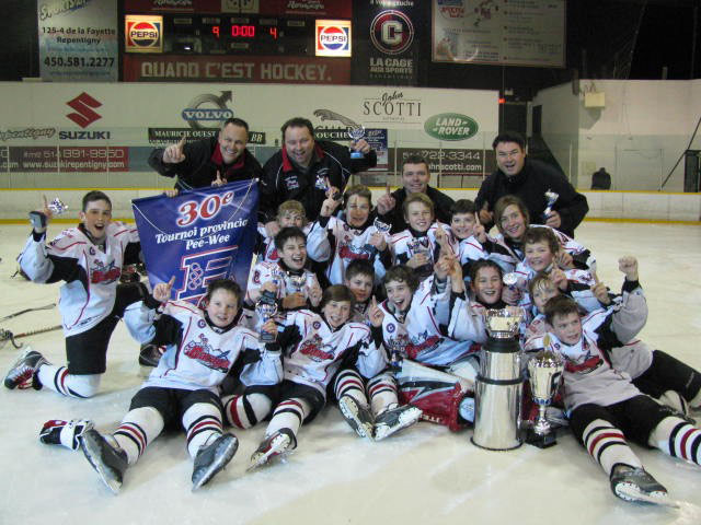 Le Garaga de Saint-Georges poursuit son parcours au Tournoi Pee-Wee de Québec