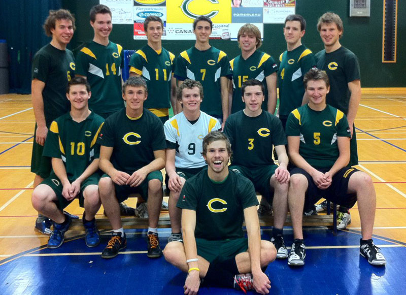 Volleyball collégial AA : les deux équipes des Condors participeront aux séries
