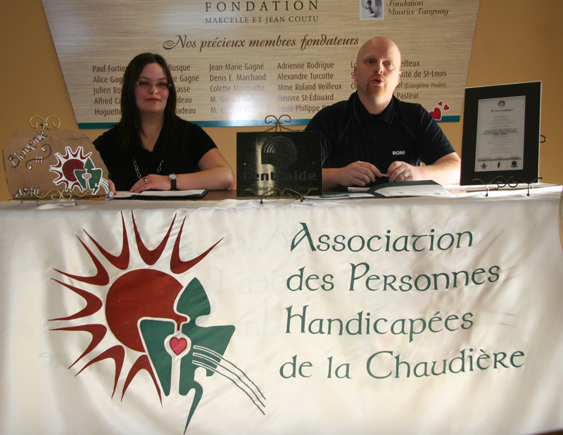 Une belle collecte pour l’Association des personnes handicapées de la Chaudière