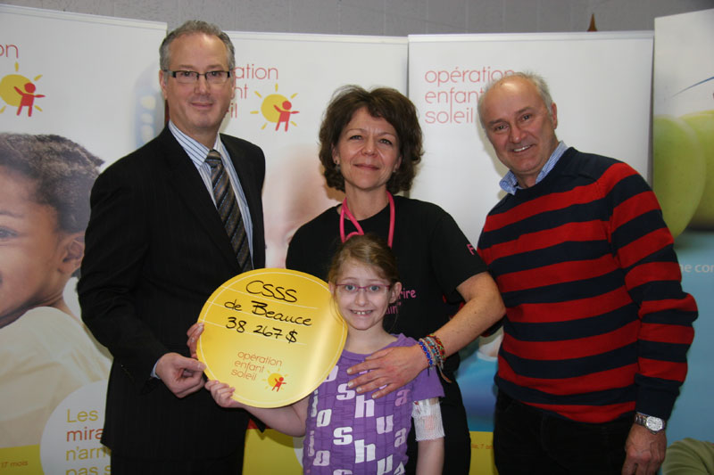 Opération Enfant Soleil remet plus de 55 000 $ à deux organismes de la région